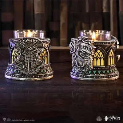 Figurine Harry Potter slytherin house tea light holder
